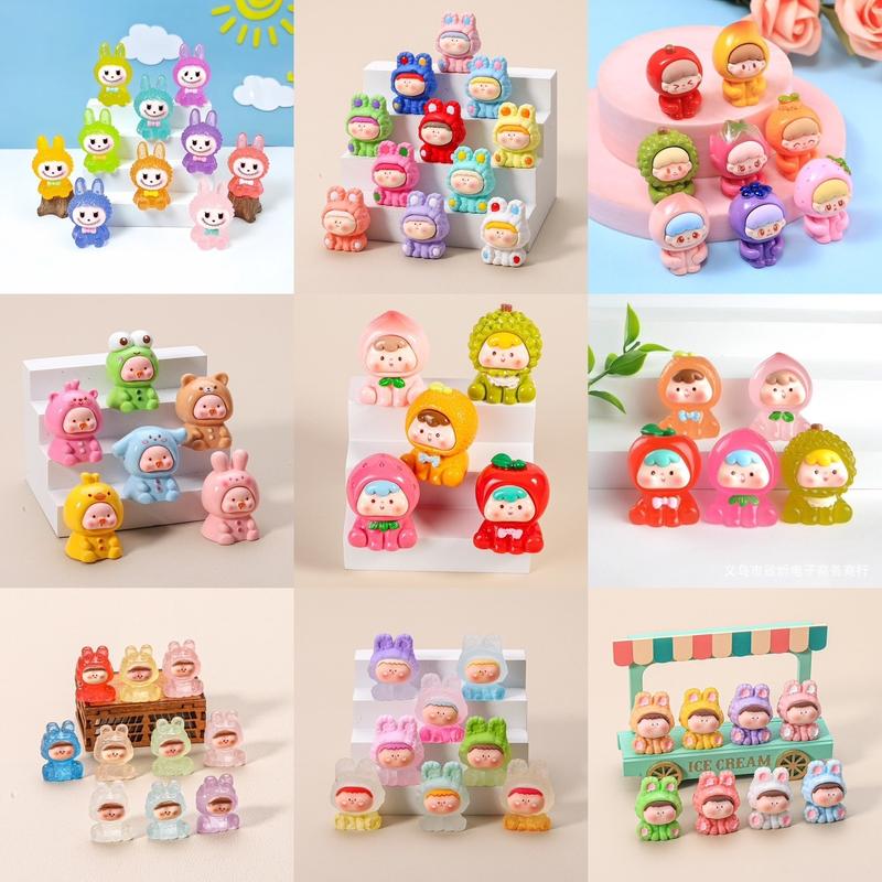 XÉ TRÊN LIVE | Túi mù may mắn mô hình đồ chơi dạ Quang phát sáng túi toy DIY Decor kích thước trung bình bắt cặp nguyện vọng