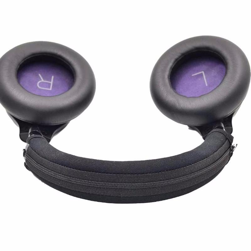 Product Introduction of M40 M40X Gaming Headphones For Audio Technica Replacement MSR7 ATH Headphone Sleeve Headphone Accessories Headphone Protector Zipper Headband Cover 5