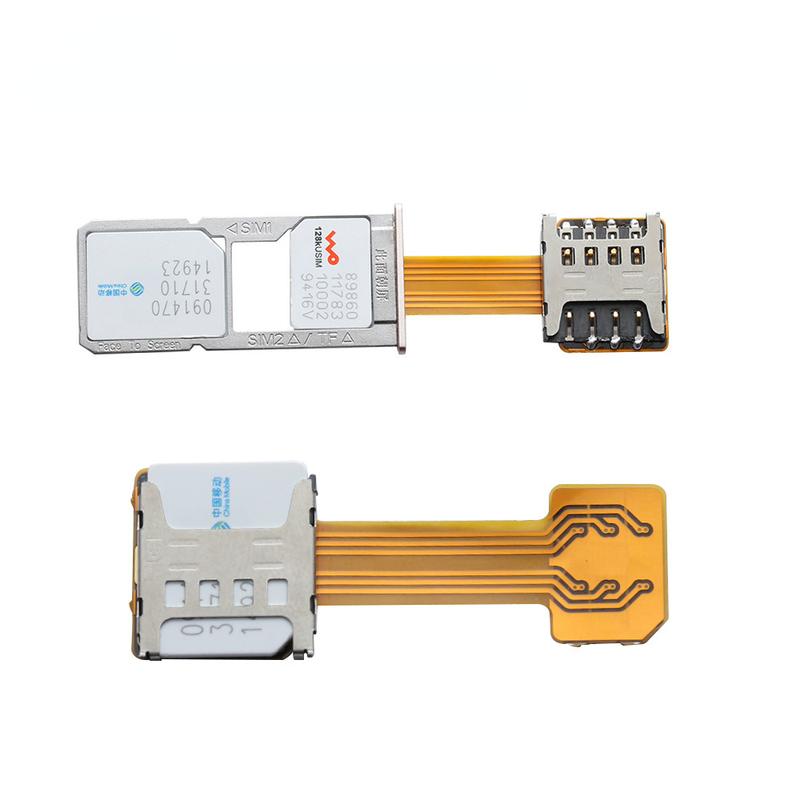 New DIY Practical Universal TF Hybrid Sim Slot Dual SIM Extender ...