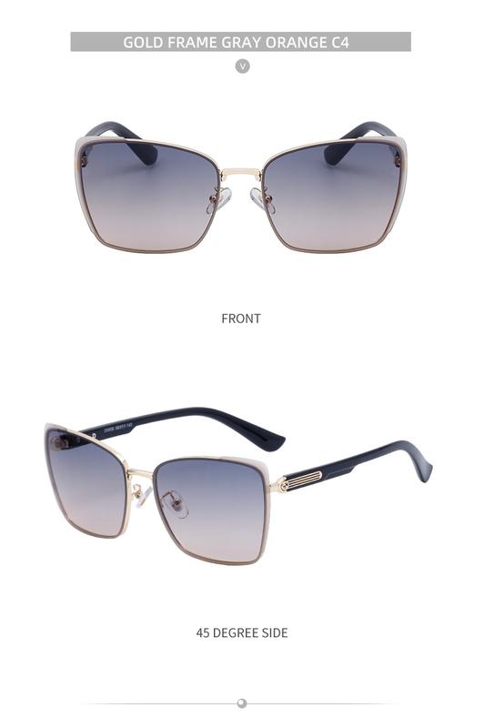 Product Introduction of 2024 New Cats' Eye Sunglasses Women's High Sense Sun-Resistant Sunglasses Personality All-Match Glasses 17