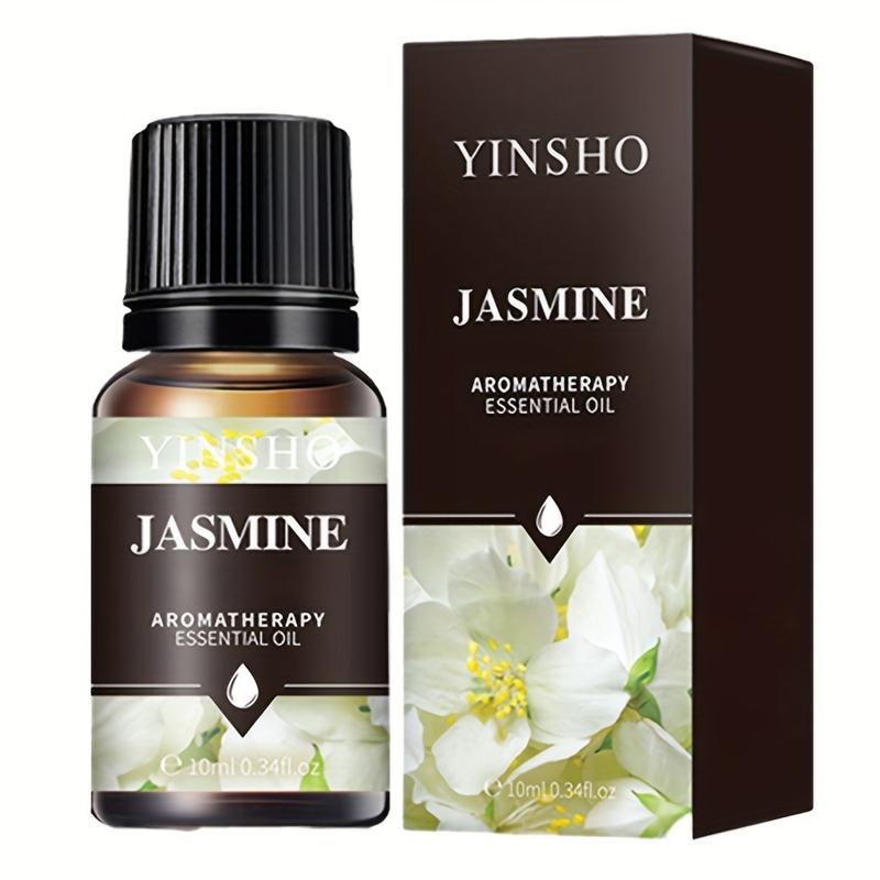 Product Introduction of Yinsho Aromatherapy Essential Oil Kit-0.34 Oz Pure Rose, Lavender, Jasmine Flower, and 0.34 Oz Natural Spring Rose Mint Mixture, Suitable for Massage, Skin Care, Relaxation-Body, Face, Hair, Eyelash Care Body Care Comfort Cosmetic 5