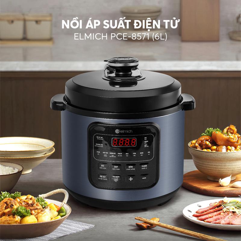 Nồi áp suất điện tử Elmich PCE-8571