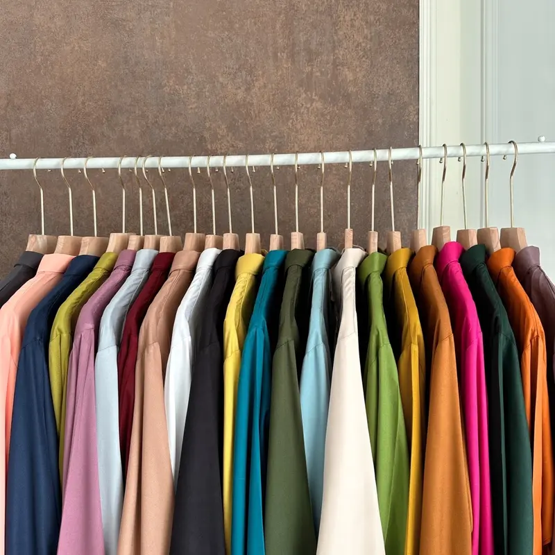 KEMEJA POLOS RAYON TWIL Baju atasan 0