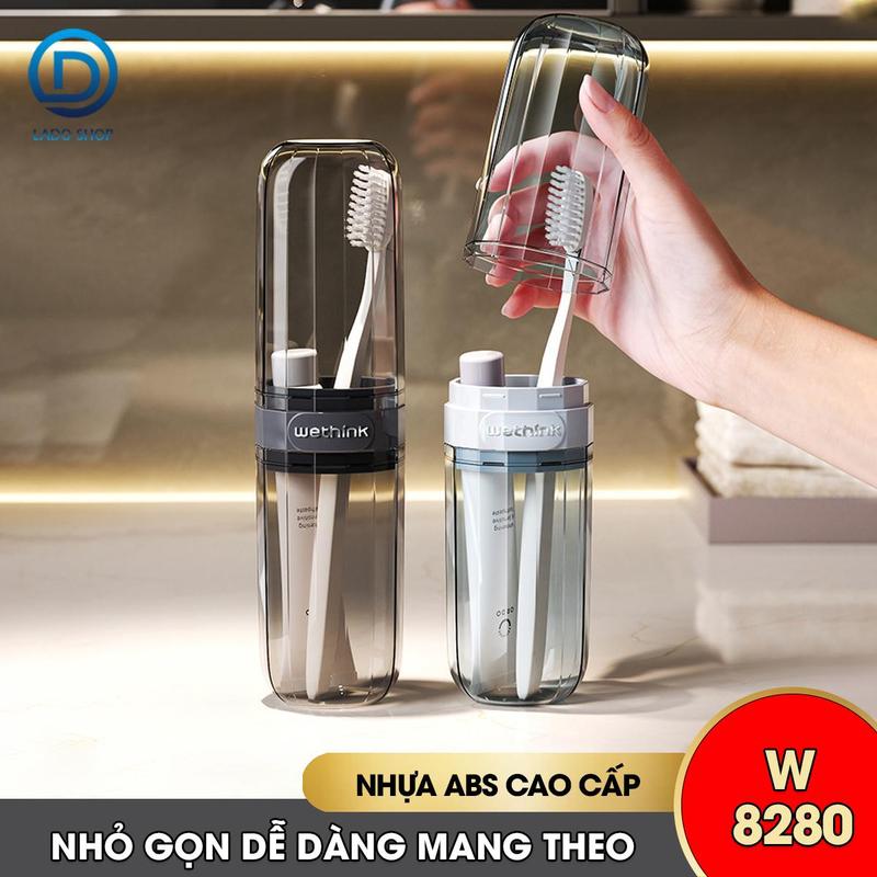 Hộp đựng bàn chải đánh răng, kem đánh răng, hộp đựng muỗng đũa cá nhân khi đi du lịch W8280