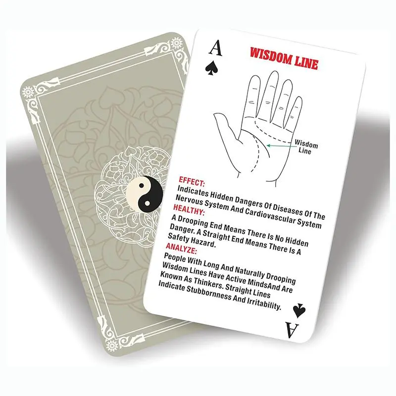 Palmistry Tarot Card Game, 1 Box Unique & Interesting Tarot Card Game, Spiritual Guidance Tool, Powerful Self-discovery Tool 6
