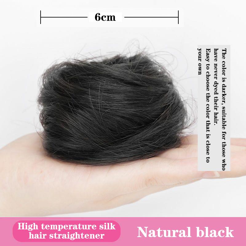 Product Introduction of Tóc Giả Búi Tóc, Tóc Tổng Hợp, Tóc Nối Đuôi Ngựa Cho Nữ, Kiểu Tóc Scrunchie, Bun Co Giãn, Kẹp Tóc 22