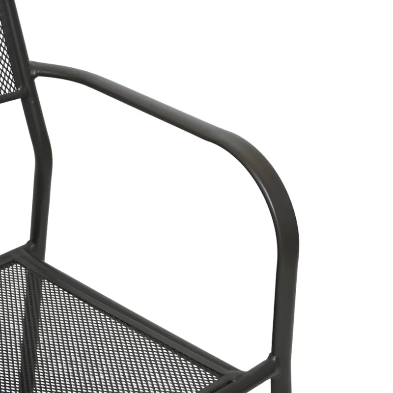 AZKO Soleil Clinton Kursi Teras - Cokelat Sandy Coffee Balcony Chair Kursi Outdoor Serbaguna Furniture Rumah Tempat Duduk Kursi Halaman Balkon 5