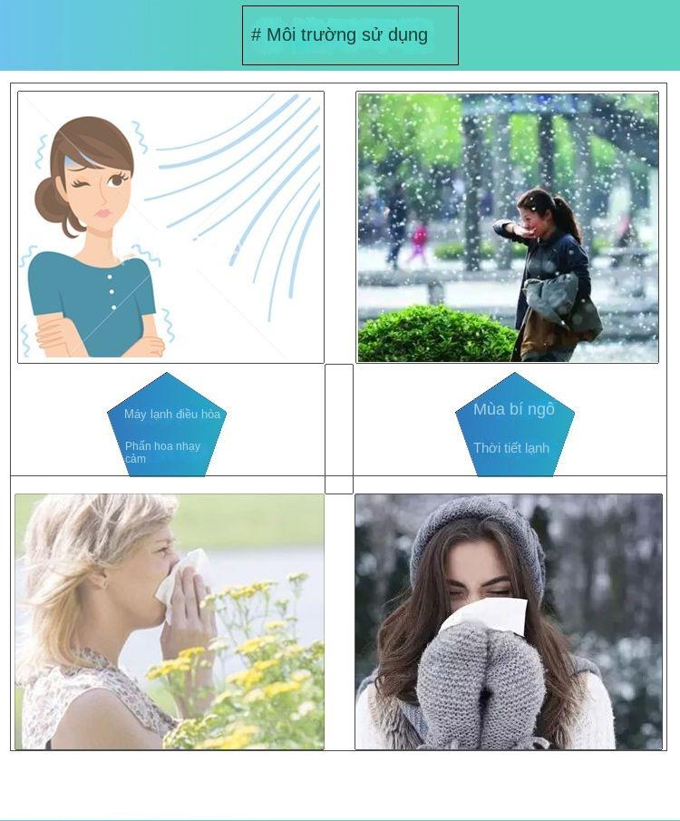 Product Introduction of 2024 Nose Protection 3D Three-Dimensional Mask Disposable Mask Nose Warm Pollen Protection Catkin for Sleeping 1