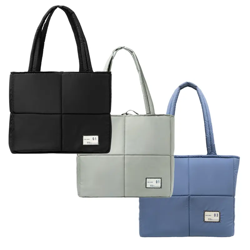 JAVAJONES Totebag Puff Grun Tote 0