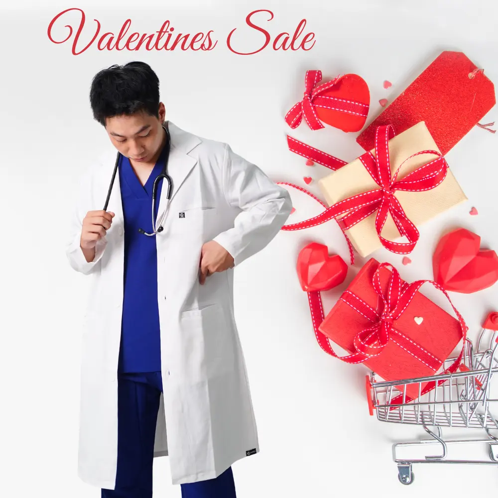 Áo Blouse Nam Tay Dài Cao Cấp–Quà Tặng Valentine Ý Nghĩa Dành Cho Bác Sĩ & Cặp Đôi – Thêu Tên Miễn Phí