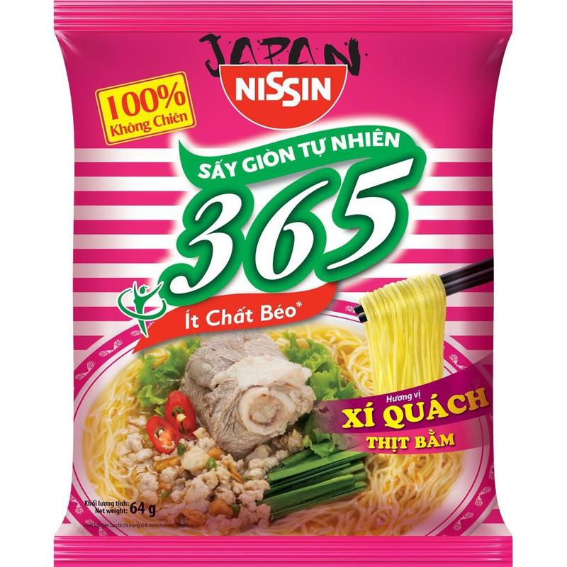Thùng 30 gói mì không chiên