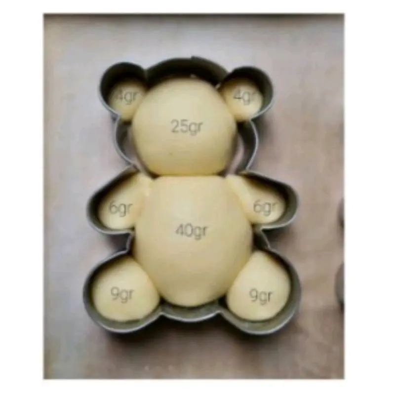 Ring Roti Karakter/Cetakan Cireng isi/Ring Karakter/Ring Kue/Ring Hotdog/Ring burger Bulat Cetakan Set 4