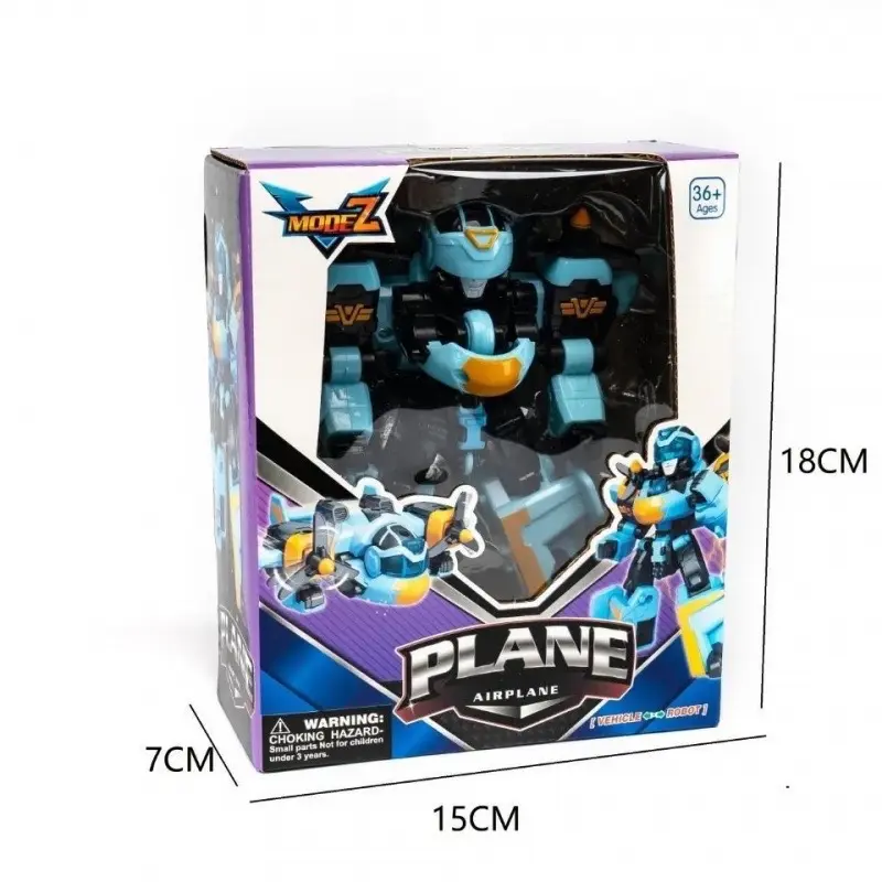 Đồ Chơi Robot Biến Hình Máy Bay Chiến Đấu 2 Trong 1 Cho Trẻ Em/Đồ Chơi Mô Hình Robot Máy Bay Siêu Biến Hình Cho Bé Trai 3