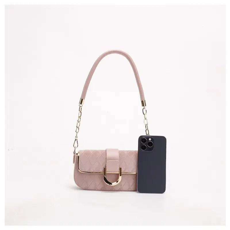 Túi xách nữ, túi đeo vai, túi đeo chéo viền kim loại sang trọng cao cấp - T046 Bag Da 3