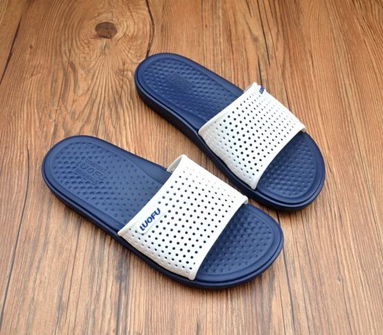  Dép lê nam LuoFu 6176 mềm êm bền không sợ nước size 40-44 DéP Cao Su Đế Bằng Slipper 