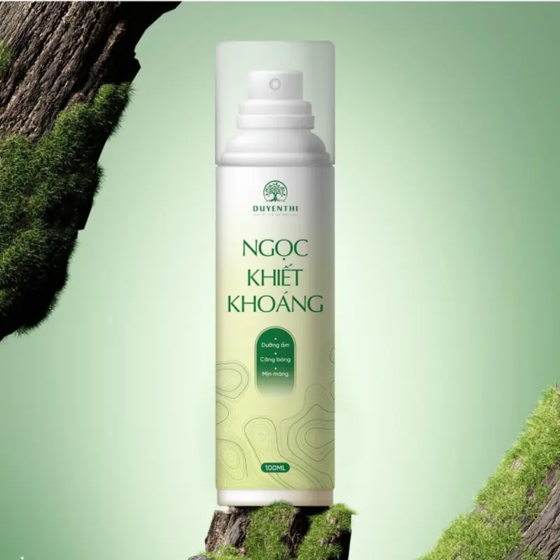 Xịt Khoáng Ngọc Khiết Khoáng Duyên Thị 100ml - Dưỡng Da Cấp Ẩm Chăm Sóc Da 3