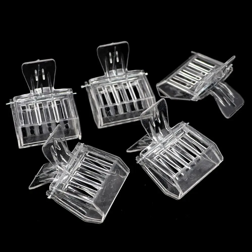 5PCS Room Beekeeper Equip Beehive Beekeeping Clips Queen Bee Cages Clip No-hurt Insect Catcher