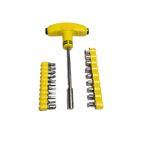 Obeng Kunci T Set Multifungsi 24 in 1 Palu kunci T Sock Screwdriver 5