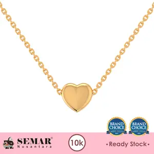 Kalung Emas Cassano Love Polos Gold 10K Semar Nusantara