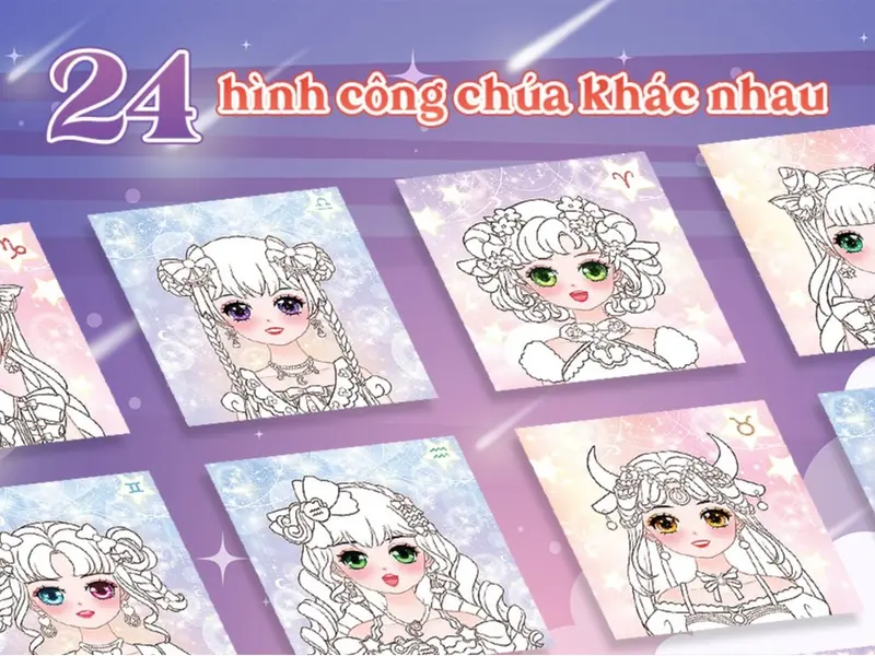Sách Thiếu Nhi - Sách Trang Điểm Ruby - Công Chúa Chòm Sao - MEGA - Newshop 4