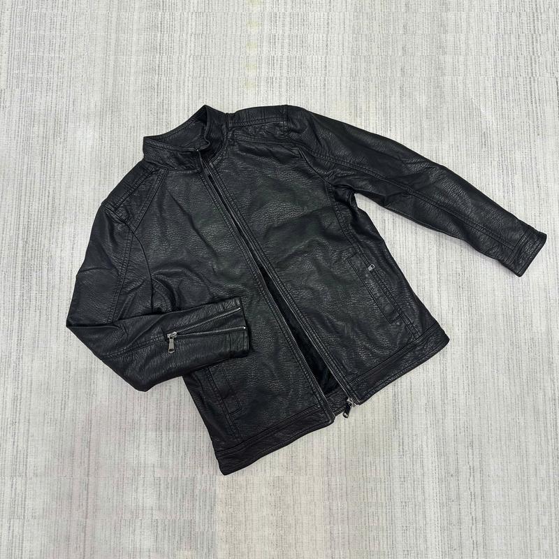   ĐỈNH CHÓP  Áo Khoác Da Nam Cổ Tàu Màu Đen Lót Lông Cao Cấp 