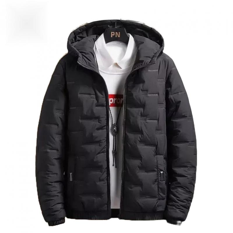 Áo Phao Có Mũ Cho Nam Thường Ngày Chất Lượng Cao Đa Chức Năng Ấm Áp Dày Dặn