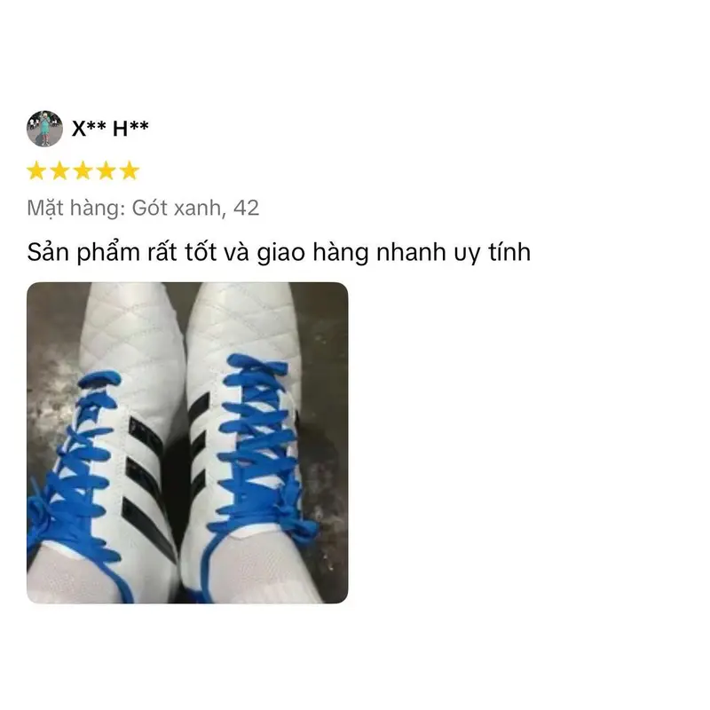 Giày Đá Bóng Wika Tony 11 Pro Chính Hãng,Giày Đá Banh Phong Cách Hiện Đại Trẻ Trung Màu Trắng Xanh,Giày Thể Thao Khâu Full Đế,Sneaker Soprt tập Thể Dục 3  sọc  toni  kroos 6