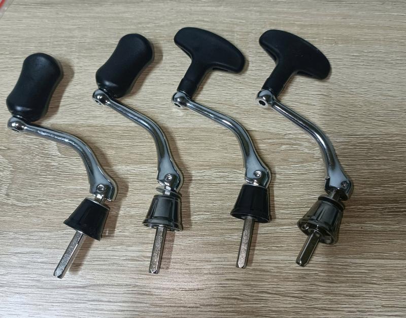 Tay quay dành cho máy câu Shimano kèm núm vặn