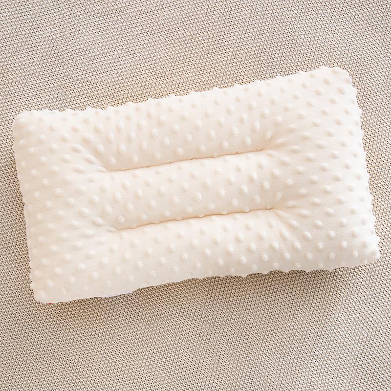 Product Introduction of Children's Bubble Sleep Head Support Cotton Pillow Velvet Fabric 0-6 Year Old Head Fixator 0