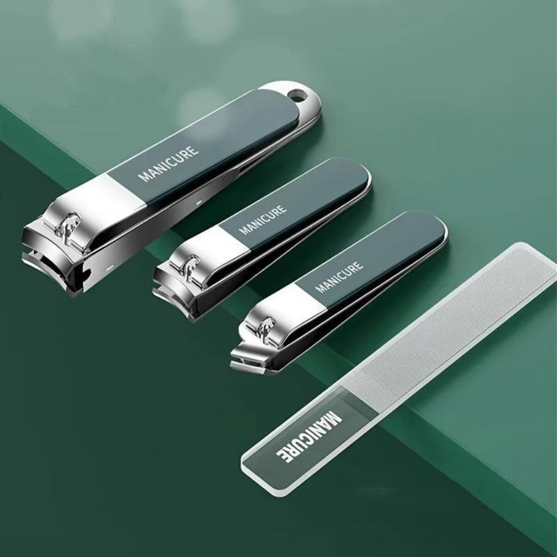 Product Introduction of Durable Stainless Steel Nail Clippers Set Multifunctional Dead Skin Pliers Nail Trimming Tools Portable Nails Manicure Tools 10