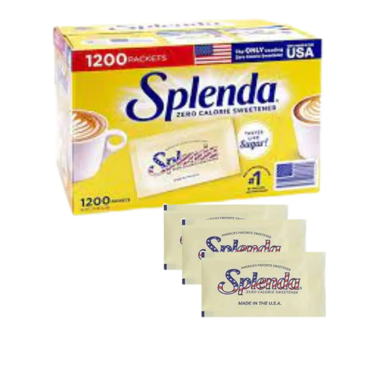 Đường ăn kiêng splenda 0 calo hỗ trợ ăn kiêng, tiểu đường, keto