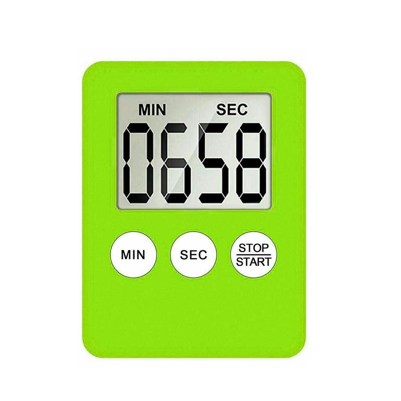 Product Introduction of Kitchen Timer Cooking Baking Digital Electronic Count-down Oven Timer Loud Up Alarm T9P0 O5A6 48