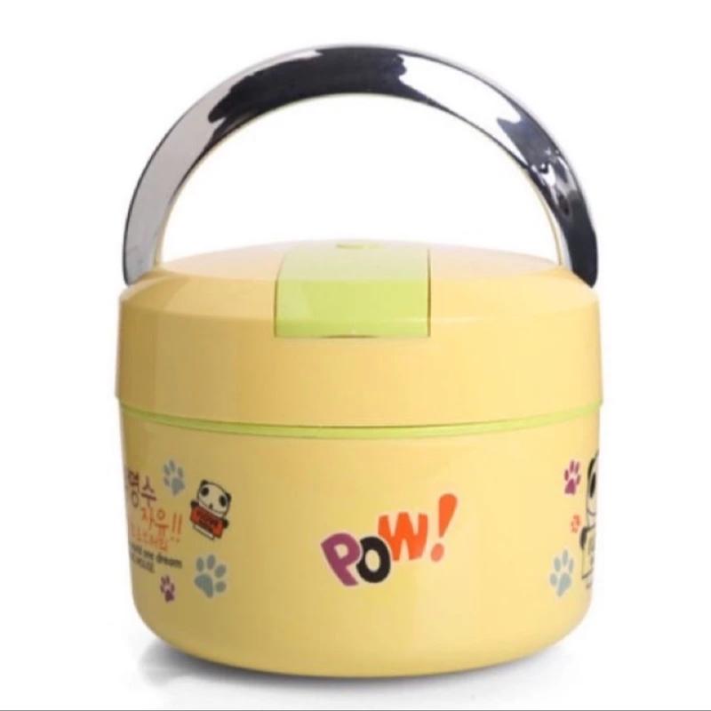 Cặp Lồng Cơm Giữ Nhiệt Kiểu Dáng Hàn Quốc QQ 800ml,1000ml,1200ml Hộp Đựng Cơm Trưa Văn Phòng shop giao màu ngẫu nhiên theo từng lô hàng