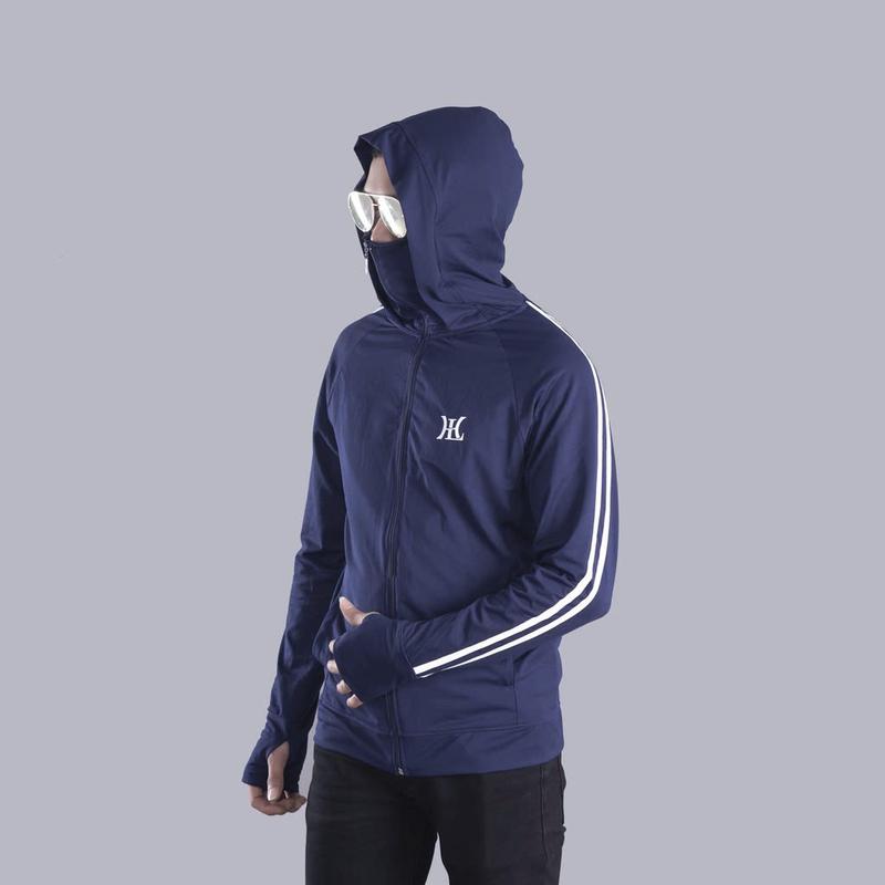 Product Introduction of (có logo) Áo chống nắng nam nữ 2 lớp, Áo khoác unisex có nón form rộng vải hạt xoàn dày dặn thông hơi siêu mát 3
