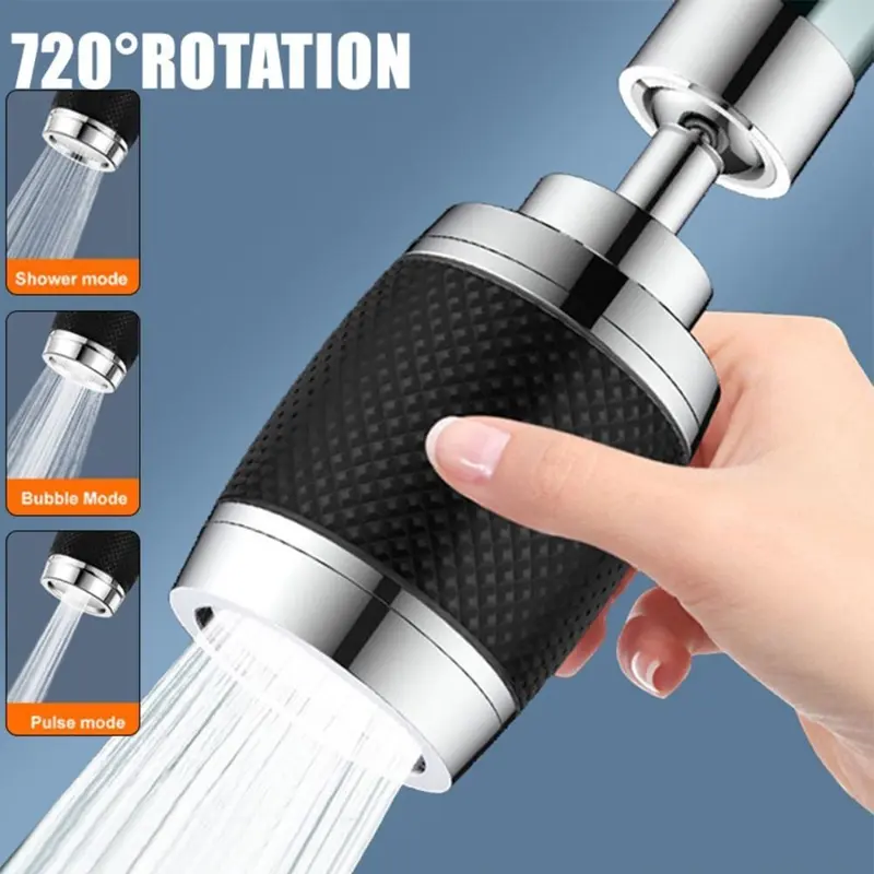 Bộ mở rộng vòi lọc nhà bếp, Xoay 720 độ, Có Thể Điều Chỉnh, cho máy lọc nước, vòi 4