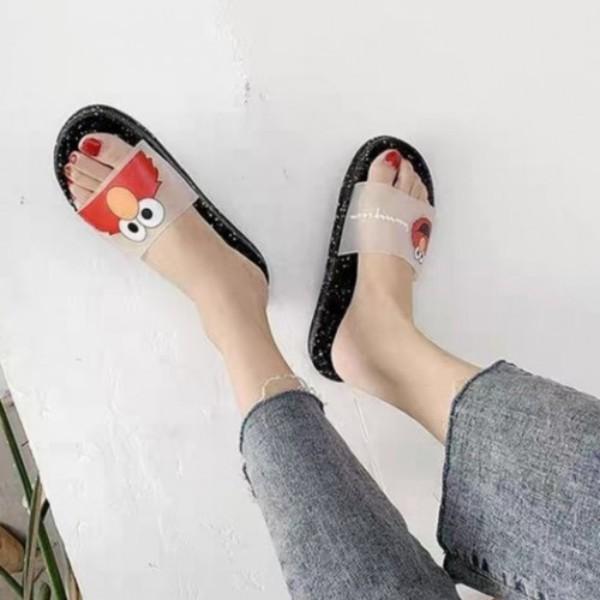 Product Introduction of Selipar Wanita Elmo Red Green - Saiz 36/37 (23cm) - Slippers 3