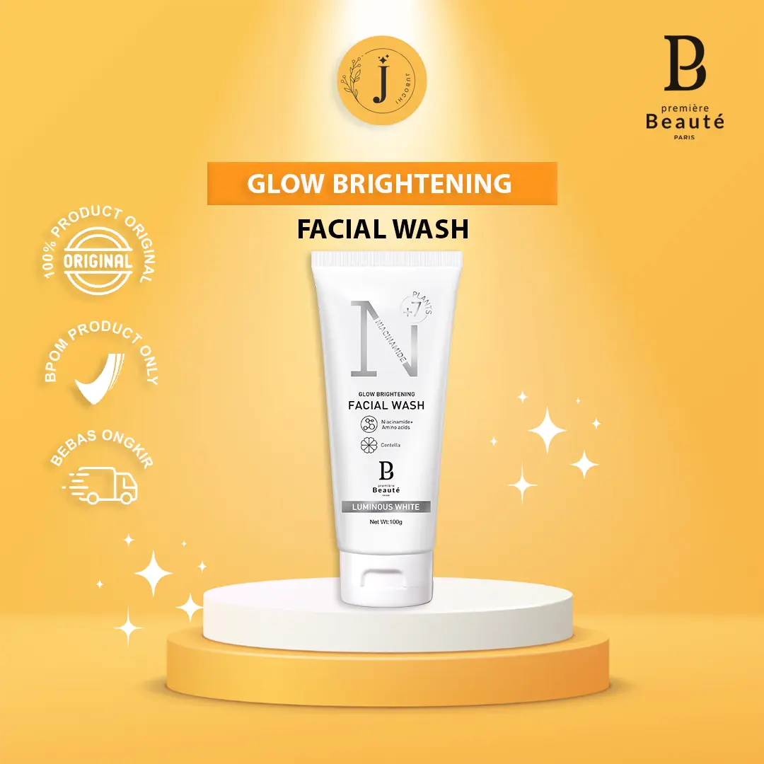 [Ready Stock][BPOM] Premiere Beaute Facial Wash Face Wash Niacinamide Centella Luminous ORI 100%