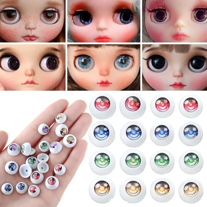 Phụ kiện búp bê, mục đích chung, quà tặng trẻ em, mắt cầu mắt, mắt búp bê, tự làm 1