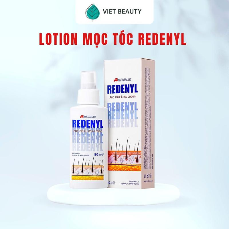 Xịt Redenyl Lotion giúp hỗ trợ mọc tóc, giảm rụng tóc - Chai 80ml