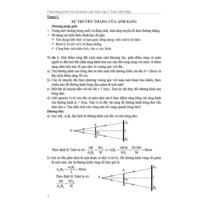 Sách - Combo Chiến Thắng Kì Thi 9 Vào 10 Chuyên Môn Vật Lí ( Tập 1+ Tập 2) - KV 3
