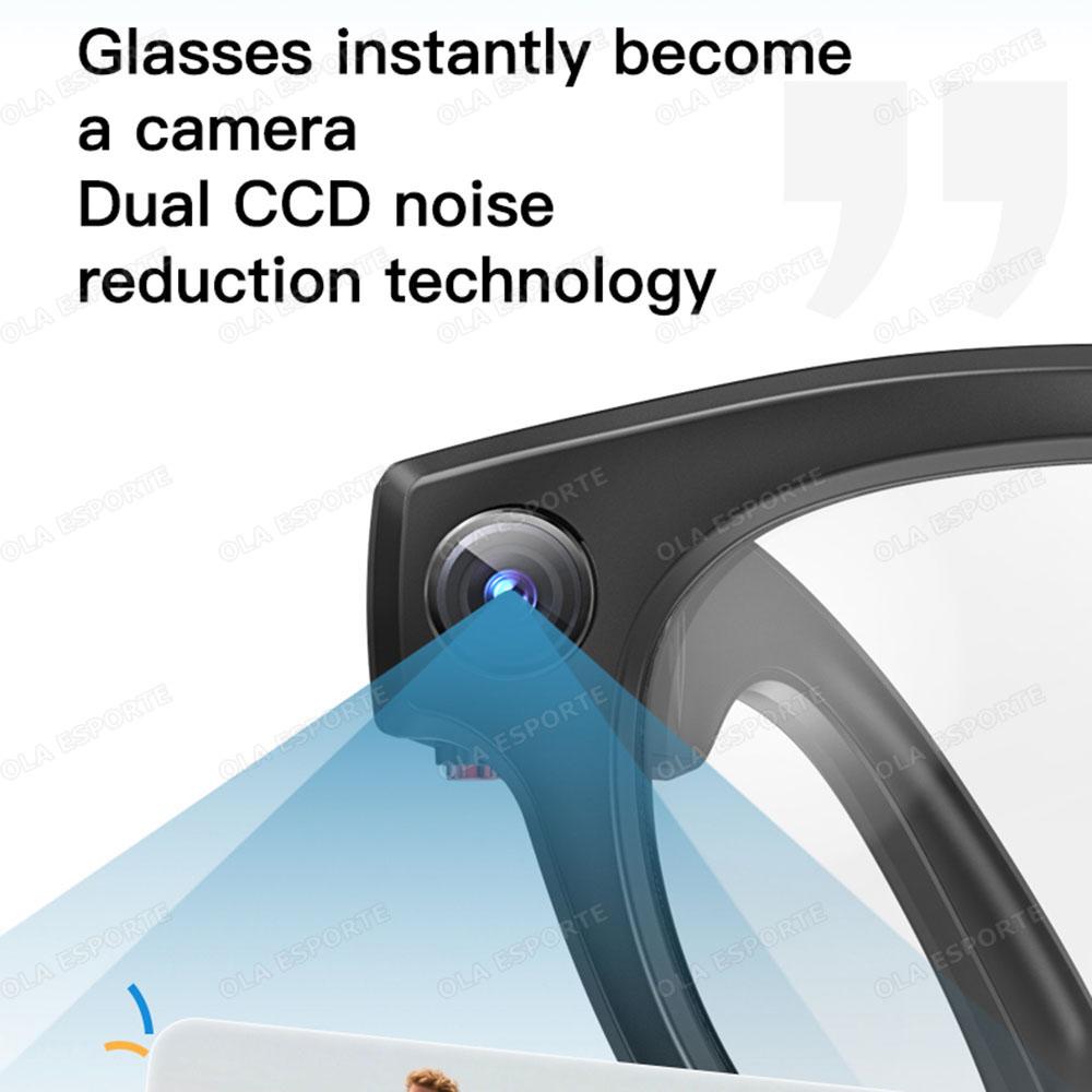 New AI Smart Glasses 4K HD Camera 32GB Memory BT Call Voice Assistant Translate Touch Control Music Player sunglasses Men Women - Image 3
