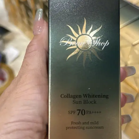 KEM CN COLLAGEN-BEAUSHOP WHITENING- SUN BLOCK/SPF-70 PA ++++ 4