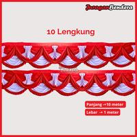 Gambar BackDrop Fatmawati Jumbo | Background Risplang Merah Putih Panjang Dekorasi Kemerdekaan HUT RI dari Juraganbendera Kota Surabaya 3 Tokopedia