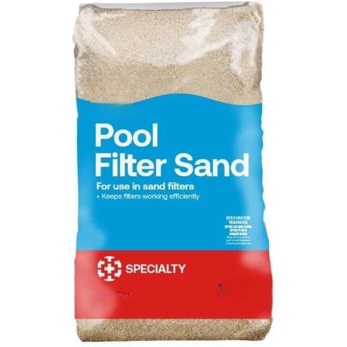 HTH 67120 Swimming Pool Care Pool Filter Sand, 50lb Filtration Media for Clean Water