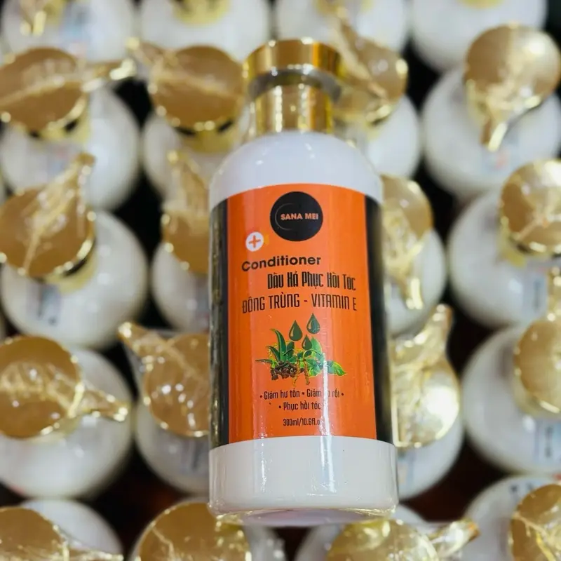 Dầu xả phục hồi tóc đông trùng -vitamin E  SANA MEI 2