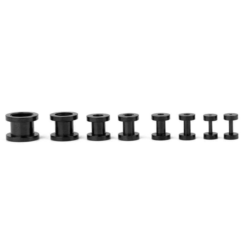 Stainless Steel Ear Plug Expander Tunnel Stretcher 16PCS 3