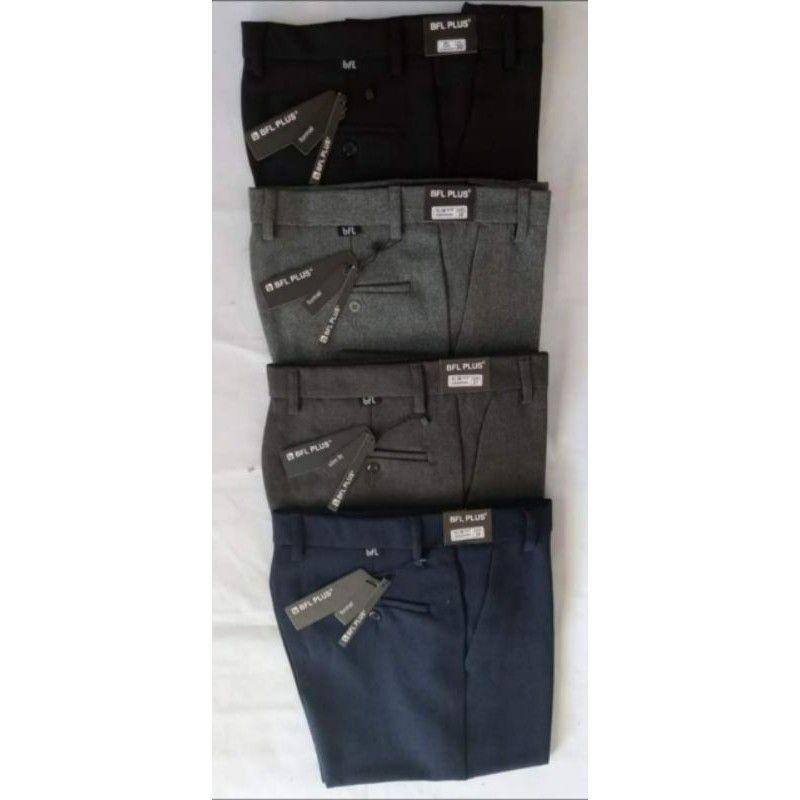 Product Introduction of Celana Kantor Pria Slim Fit 27-32 Formal Bahan woll Nyaman Di Pakai abu Muda Navy Panjang Kerja Hitam Abu Santai Low Waist Semi Kain Dewasa 2