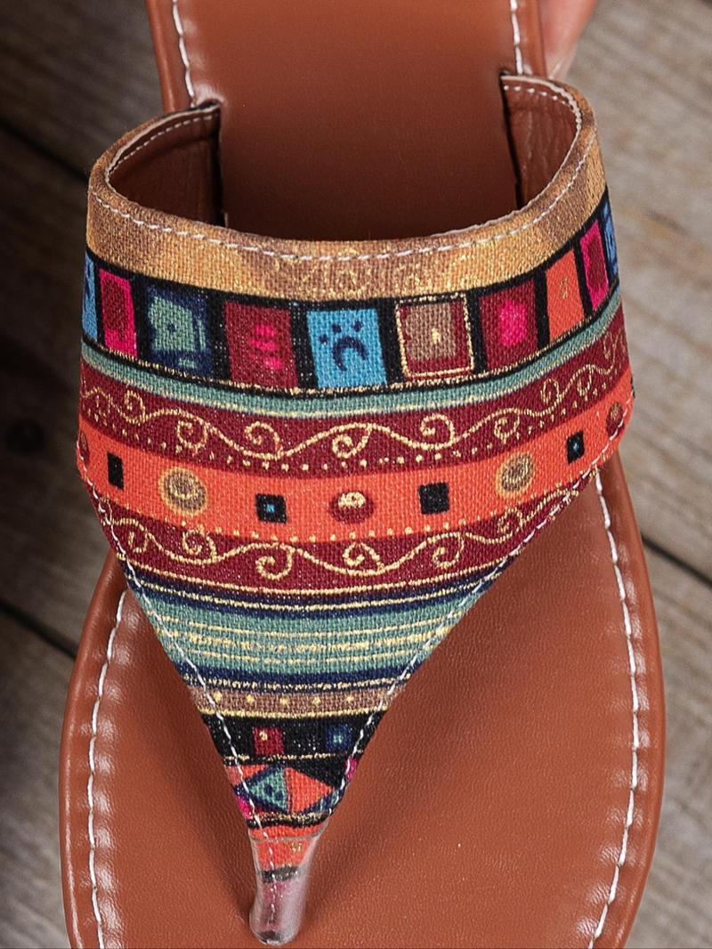 Product Introduction of Women's Boho Style Colorful Barefoot Sandals, Fashionable Barefoot Sandals for Summer, Casual Vacation Beach Sandals for Women & Girls, Footwear 3