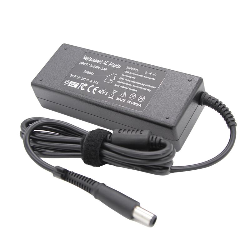 Product Introduction of 19V 4.74A 90W 7.4*5.0mm Laptop Adapter Charger For HP Probook 4440s 4535s 4530S 4540S 6470b 6475b 6570b Pavilion DV3 DV4 DV5 DV6 12
