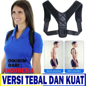 [ORIGINAL] Sabuk Penyangga Punggung / Posture Corrector Belt / Sabuk Penyangga Bahu / Penyangga Tulang Belakang Untuk Pria Wanita (Untuk Semua Ukuran Tubuh)